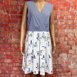 Chetta B Sailboat Dress